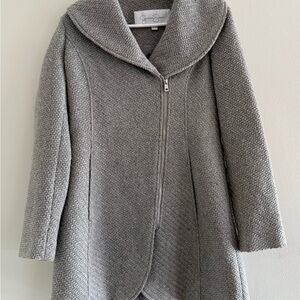 Jessica Simpson Women's Gray Sweater Peacoat- Size Small